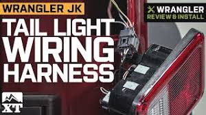 If you want to run front turn signals, splice into the left and right turn outputs of your switch and wire forward to turn signals before you connect to the. Jeep Wrangler Jk Tail Light Wiring Harness Review Install Youtube