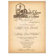 Fairy Tale Wedding Invitation Medieval Castle Once Upon A Time Fairytale Wedding Invitations Castle Wedding Invitations Unique Wedding Invitations