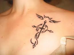 210+ unique cross tattoos for guys (2021) celtic designs on arm, back, shoulder & chest. Pin On Cross Tattoo