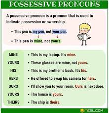 Check spelling or type a new query. Possessive Pronouns English Lab Club Facebook