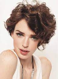 A pixie cut is a short hairstyle generally short on the back and sides of the head and slightly longer on the top and very short bangs. 15 Latest Short Curly Hairstyles For Oval Faces Short Hairstyles 2015 2016 Most Popular Short H Short Wavy Hair Short Curly Haircuts Oval Face Hairstyles