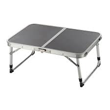 Two Folded Table Adjustable Portable Aluminum Alloylight Weight Table For Camping Outdoor Picnic Hogard
