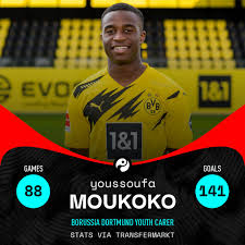 Youssoufa moukoko fm 2021 scouting profile. Squawka Football On Twitter Youssoufa Moukoko Has Scored 141 Goals In 88 Games For Borussia Dortmund S Youth Teams It Would Be Amazing To See Him Alongside Erling Haaland At Least Once