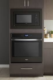 microwave trim kit black stainless