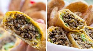 Philly cheesesteak egg rolls recipe. Philly Cheesesteak Egg Rolls Dinner Then Dessert