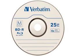 Verbatim 25 Gb 2x Bd R Lth Single Jewel Case Disc Use W Lth Compat Drive 96569