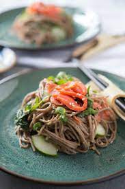 Recipe Smoked Salmon Soba Noodle Salad Recipe Soba Noodles Salad Recipes Lunch Soba Noodles Salad