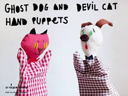 These are not really that scary, but are fun to play with kids around. Diy Retro Halloween Hand Puppets Handmade Charlotte