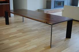 Size 68 long 78 long. Hand Made Walnut Dining Table By B Holland Co Custommade Com