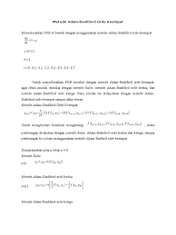 Metode Adam Bashford