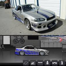 Die fahrsequenzen im film fast & furious wurden mir professionellen stuntfahrern und unter großen sicherheitsvorkehrungen gefilmt und dienen nur zur unterhaltung. Fast And Furious Nissan Skyline Gtr R34 Pixelcarracer