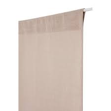Check spelling or type a new query. Vitrage 45 X 150 Cm Passe Tringle Effet Lin Uni Taupe