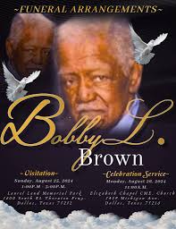 CME Church Communications Dear CME Family and Friends, Mr. Otis J. Brown,  the surviving brother of Bishop E. Lynn Brown, has passed. Funeral  arrangements for Mr. Brown are as follows. Funeral Services: