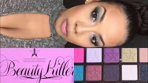 Today i dug out my beauty killer palette and i decided to create three looks for my youtube . Beauty Killer Eyeshadow Palette Makeup Tutorial Jeffree Star Cosmetics Youtube