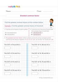 Printable Number Theory Worksheets Pdf For Grade 6 Number Theory Math Skills Math