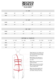 coco reef size chart coco reef