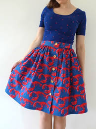 It S Okay To Sew Clothes With Quilting Cotton Craftsy Sewing Skirts Sewing Dresses Skirt Patterns Sewing