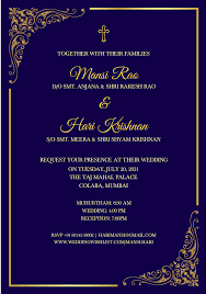 Wedding card wordings wedding messages for invitations. Christian Single Page Online Invitation Royal Redux