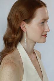 Lelia Long Natural Pearl Earrings