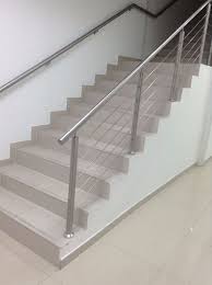 Stainless steel design for stairs. 20 Modern Stainless Steel Stair Railing Design Ideas Steel Stair Railing Railing Design Steel Stairs