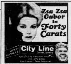 When Zsa Zsa Gabor Got Herself Fired At City Line Dinner Theater