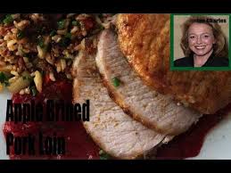 1 hour of brine time per 1″ of thickness too much longer i brined my pork loin today but had it at room temperature. Apple Brined Pork Loin Recipe How To Apple Brine Pork Loin Recipe For Apple Brine Pork Loin Youtube