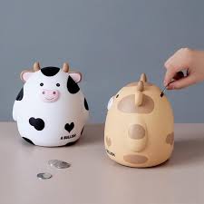 I called the bank 'daisy the cow' because she is so pretty. Buy Cartoon Cow Piggy Bank Saving Money Bank Children Money Boxes Home Ornament At Affordable Prices Price 5 Usd Free Shipping Real Reviews With Photos Joom