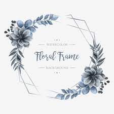 Fundo De Quadro De Flor Floral Aquarela De Casamento Fundo Padronizar Flor Imagem Png E Vetor Para Download Gratuito Flower Drawing Flower Frame Floral Wreaths Illustration