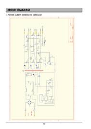 If main fuse (f101) is blown , check to see that all components in the power supply circuit are not defective before you. Circuit Diagram 1 Power Supply Schematic Diagram T1 Manualzz