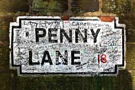 Northern rail operates a train from liverpool lime st george's hall is on lime street in the centre of the english city of liverpool, opposite lime street railway station. Penny Lane Street Sign Print Plastic Sign Plastic Sign At Allposters Com Liverpool The Beatles Liverpool England