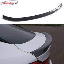 For 15 Bmw X6 F16 F86 X6m Carbon Fiber Rear Spoiler Boot Lid M Performance Type Bmw X6 Carbon Fiber Bmw