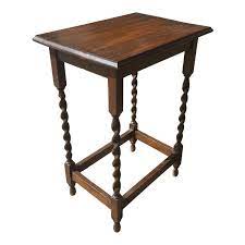 Antique Barley Twist Side Table Antique Barley Twist Table Side Table Farmhouse End Tables
