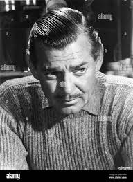 CLARK GABLE candid portrait in NEVER LET ME GO 1953 director DELMER DAVES  from novel Come The Dawn by Paul Winterton producer Clarence Brown Metro  Goldwyn Mayer Stock Photo