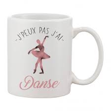 Je peux pas j'ai danse. Mug J Peux Pas J Ai Danse
