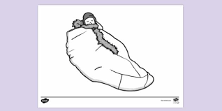 260x300 sleeping bag vector clip art. Sleeping Bag Colouring Sheet Colouring Colouring Sheets