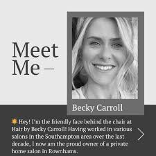 Hair by Becky Carroll