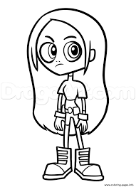 If we had to retain only one 7th art saga, it would undoubtedly be star wars. Terra From Teen Titans Go Coloring Pages Printable