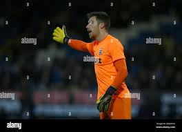 Dover Athletic goalkeeper Mitch Walker Stock Photo - Alamy