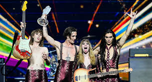 The rock band from rome earned the right to fly the italian flag in rotterdam after their surprise win at the annual festival di sanremo.now, they're heading to the netherlands, with hopes of bringing italy its first song contest victory since 1990. R69b 9xlmoybnm