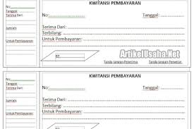 Ada berbagai contoh kwitansi pembayaran yang beredar di pasaran yang digunakan sebagai alat bukti pembayaran dan anda pasti sudah familiar dengan berbagai macam bentuk kwitansi. Lengkap Download Kwitansi Kosong Format Doc Dan Excel Artikelusaha Net Informasi Bisnis Dan Wirausaha