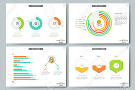 simple infographic brochure template pages with personal income