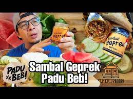 Apalagi bagi pencinta masakan pedas. Sambal Geprek Padu Beb Ni Memang Pedas Tak Boleh Bawa Bincang Noeditnocutchallenge Youtube
