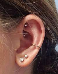 Newest Rook Piercing Pretty Ear Piercings Rook Piercing Jewelry Ear Piercings Rook