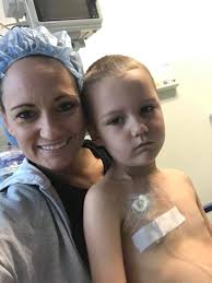 Boy finishes last chemo day