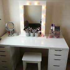Dressing table mirrors make getting ready more enjoyable by creating a dedicated space in your room. Ikea Alex Dressing Table With Mirror From Illuminated Mirrors Dressing Table With Mirror Illuminated Mirrors Beauty Room
