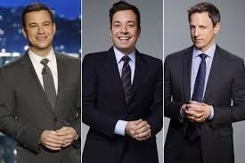 Justin timberlake showcases his impression of jimmy fallon and the two workshop a new musical act.subscribe now to the tonight show starring jimmy fallon: Late Night Funnymen Battle It Out For Best Dressed