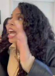 When Elaine let loose at the office party.