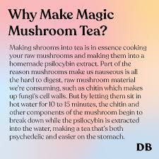 This will get all the psilocybin nice and easy into the water. Doubleblind Mushroom Tea Is Easy To Make But What Are Facebook