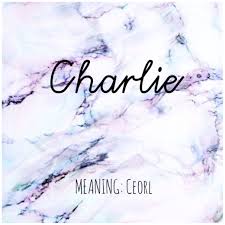 Charlie Names Charlie Babynames Names With Meaning Baby Names And Meanings Baby Names