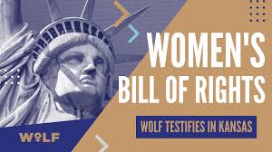 Womens Bill of Rights Introduced in More States: WoLF Testifies in Kansas  — Womens Liberation Front